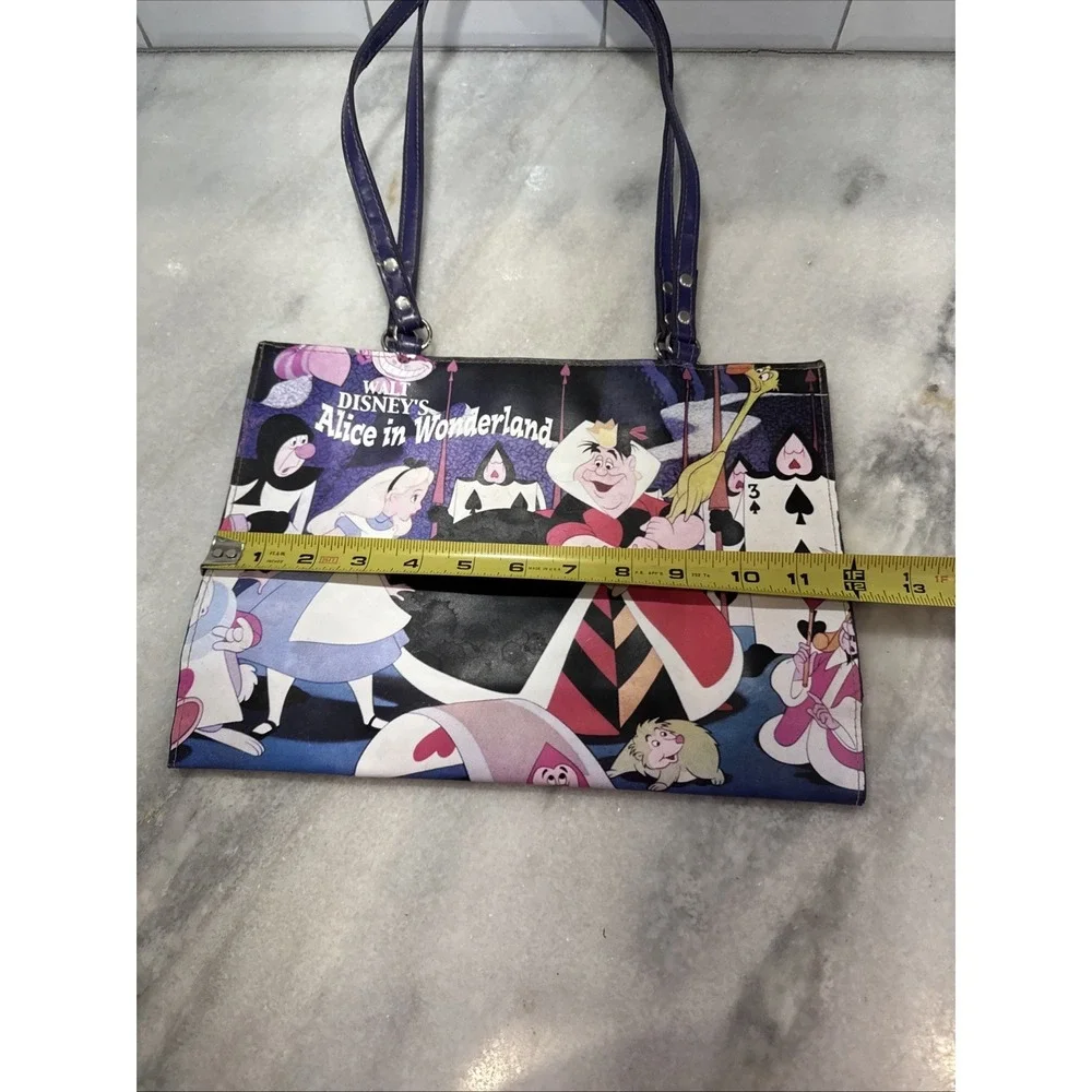 RARE DISNEY ALICE‎ IN WONDERLAND PURSE/SHOULDER BAG VINYL VINTAGE 1990s GW996